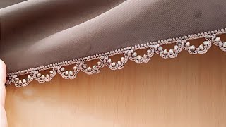 Crochet Very easy/ ضرس بالكروشي ساهل ومن اجمل الضريسات لعشاق العقيق ❤️ Nm (47) كايجي خطير في الاكمام