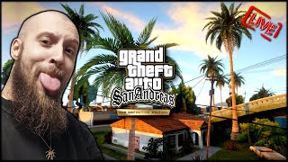 Grand Theft Auto: San Andreas ✈️ Wracamy do domu! #12 🔴 [NA ŻYWO]