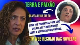 Terra e Paixão Resumo do Capitulo de Quarta Feira dia 20