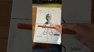 Drawing Luigi pt2