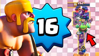 LEVEL 16 is a *DISASTER* in Clash Royale