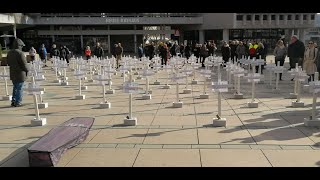 Pforzheim Mahnwache 19.03.2022