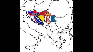 Kingdom of Serbs Croats and Slovenes #mapping #history #map #europe #mapper #countrys