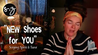 Spirit is making you Shoes. Forward Focus. You will Figure it out | Scrying, Spirit Message & Tarot