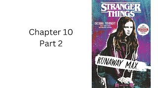 Stranger Things Runaway Max 10,2 by Brenna Yovanoff read by David Gould