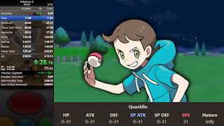 Pokemon X Any% Speedrun in 4:02:09