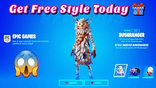 Free Winter Bushranger For Everyone - 4 Seasonal Styles - Fortnite Patch 15.20