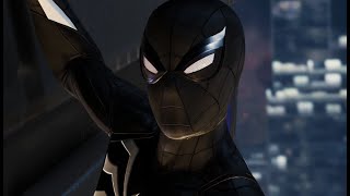 Symbiote Black Suit Spider-Man in Marvel's Spider-Man: 2018 PS5