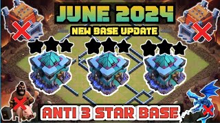 TOP 10 NEW TH13 WAR BASE + REPLAY || TH13 UNBEATEN BASE WITH LINK || BASE UPDATE JUNE 2024