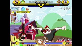 Mugen #989 MarioPC LuigiPC Applejacl Neptune vs Mordecai Rgby Kitty Dudley