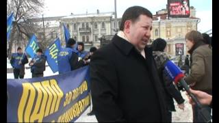 Митинг НРО ЛДПР 2 марта 2012 интервью Сергея Бровкина.avi