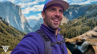 YOSEMITE National Park SOLO TRIP 🇺🇸 One Day Hiking & Camping Offseason Guide