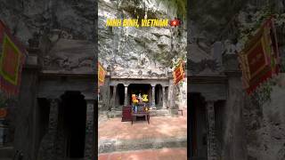 Hiking up STEEP steps to Tran Temple in Ninh Binh, Vietnam 🇻🇳 #shorts #travel #vietnam