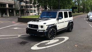 Sound & Acceleration Of Mercedes G63 Brabus 800! | Luxury Cars In London 2024 | Car Spotter