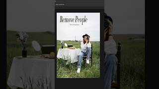 Photoshop AI Magic: Erasing People from Images! #photoshop