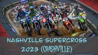 Nashville 2023 SX review - Webb & Barcia OUT for season!!!