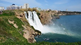 Duden Waterfall (Antalya, Turkey) - YouTube