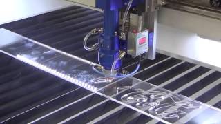 acrylic organic glass cutting video by 150w