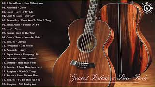 Rock Acústico - Acoustic Rock Greatest Ballads & Slow Rock Songs 80s   90s 1080p