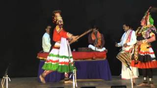 Yakshagana Bhaktha Sudhanva Jayananda sampaje as Arjuna..