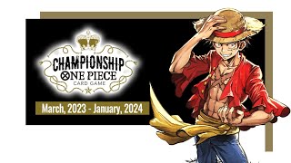 One Piece Card Game Championship! Regional Qualifiers and Nationals Announcement - One Piece TCG