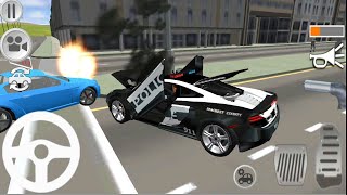 Luxury Police Car Simulator - Police Lamborghini Driving - Police Car Game 2021 - Android Gameplay