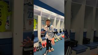 LOCKER ROOM OF OLYMPIQUE DE MARSEILLE