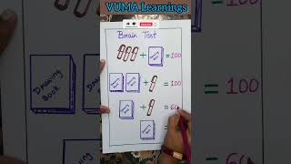 Brain Puzzle #shortvideo #maths #vumalearnings #ytshorts #puzzle