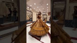 Bridal lehenga #indian #shortvideo #viral #youtubeshorts #youtubepartner #wedding #fashion #makeup