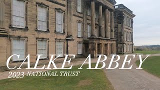 Calke Abbey national trust walking tour 2023 in march