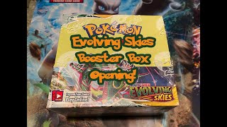 Evolving Skies Booster Box Opening