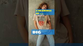 Do you know these meanings of "dig"?