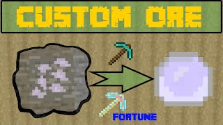 Custom Ore like Diamonds (mcreator)