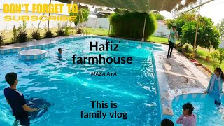 First Time Family Vlog | farmhouse picnic lots of enjoy. ❤️ Family Alhumdullilah