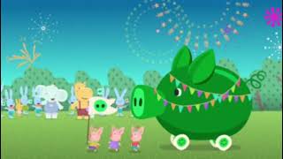 Поросята идут с зелёной свиньёй из Bad Piggies под музыку из игры НЕГРЫ ВСЕ ПЕДОРАСЫ