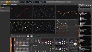 Arps with NoteFX & Phase-4 in Bitwig (Livestream)