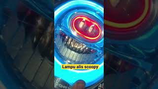 Lampu alis scoopy