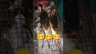 Bangus na Inihaw or Grilled Bangus #food #video #shortvideo #grilledbangus #mukbangers #mukbangers