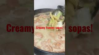 Creamy Yummy Sopas #gtog #ofw #shorts #healthy #healthyfood #healthylifestyle