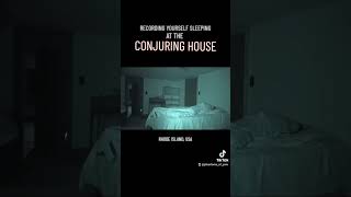 CAUTION! Ghost uses coarse language at Conjuring House! #haunted #sleeping #ghost #paranormal