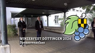 Winzerfest Döttingen 2024 - Sponsorenanlass