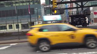 Q32 MTA Bus from Queens Boulevard & 40-something Street to 32nd Street in Manhattan. 4K