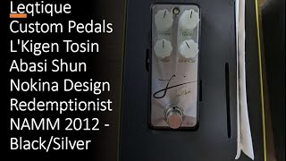 Leqtique L’Kigen Tosin Abasi Shun Nokina Overdrive Distortion Made in Japan 7 String Demo Review