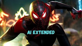 Marvel's Spider Man Miles Morales Main Theme Extended By AI- Spider Man