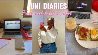 FIRST WEEK OF UNIVERSITY VLOG🌸: living in Morocco 🇲🇦 , final year, presentations & lectures📚