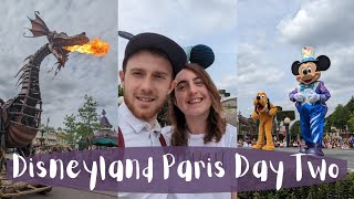 Disneyland Paris Vlog Day Two 🏰✨ | Rhythm of Pride's Land 🦁 | Dream... and Shine Brighter! May 2022