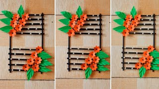 Quick and Easy Paper Craft// Easy Wall Hanging Idea// Newspaper Craft//Room Decor Idea