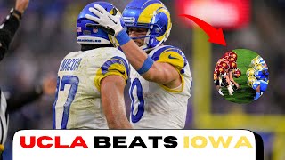 🏈UCLA Beats Iowa with Strong Defense and Run Game😱😱