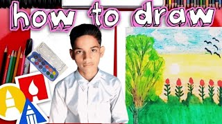 ♥️♥️artist Kunal natural drawing video//@artistkunal-o6s ka pahala video ♥️♥️