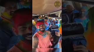 Indian Cricket Team Holi Celebration | Virat Kohli, Rohit Sharma & Shubman Gill HOLI Celebration |